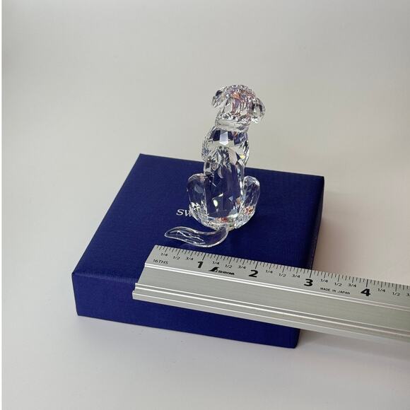 Swarovski Peaceful Countryside Labrador Family Dog Figurine Home decor - Picture 5 of 7